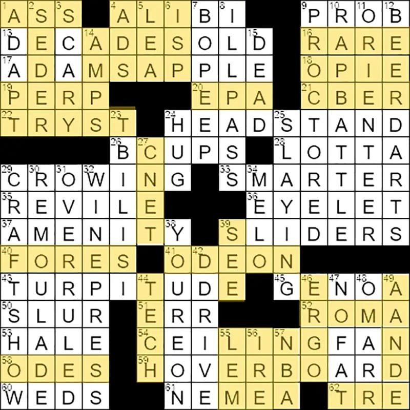 Alternatives Of The New York Times Mini Crossword 